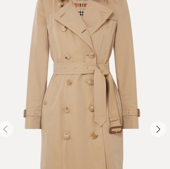 Burberry Kensington Trench Coat worn once - Picture 8 of 12